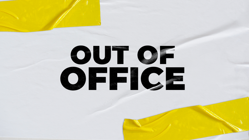 ☯️ MDV #7 - Out of Office?